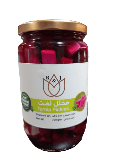 R&J Pickled Turnip 700g | آر آند جي مخلل لفت - 2kShopping
