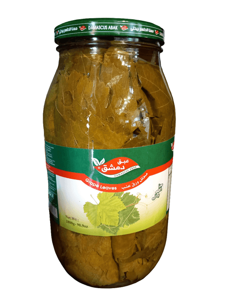 Damascus Abak Grape Leaves 2800g | عبق دمشق ورق عنب - 2kShopping