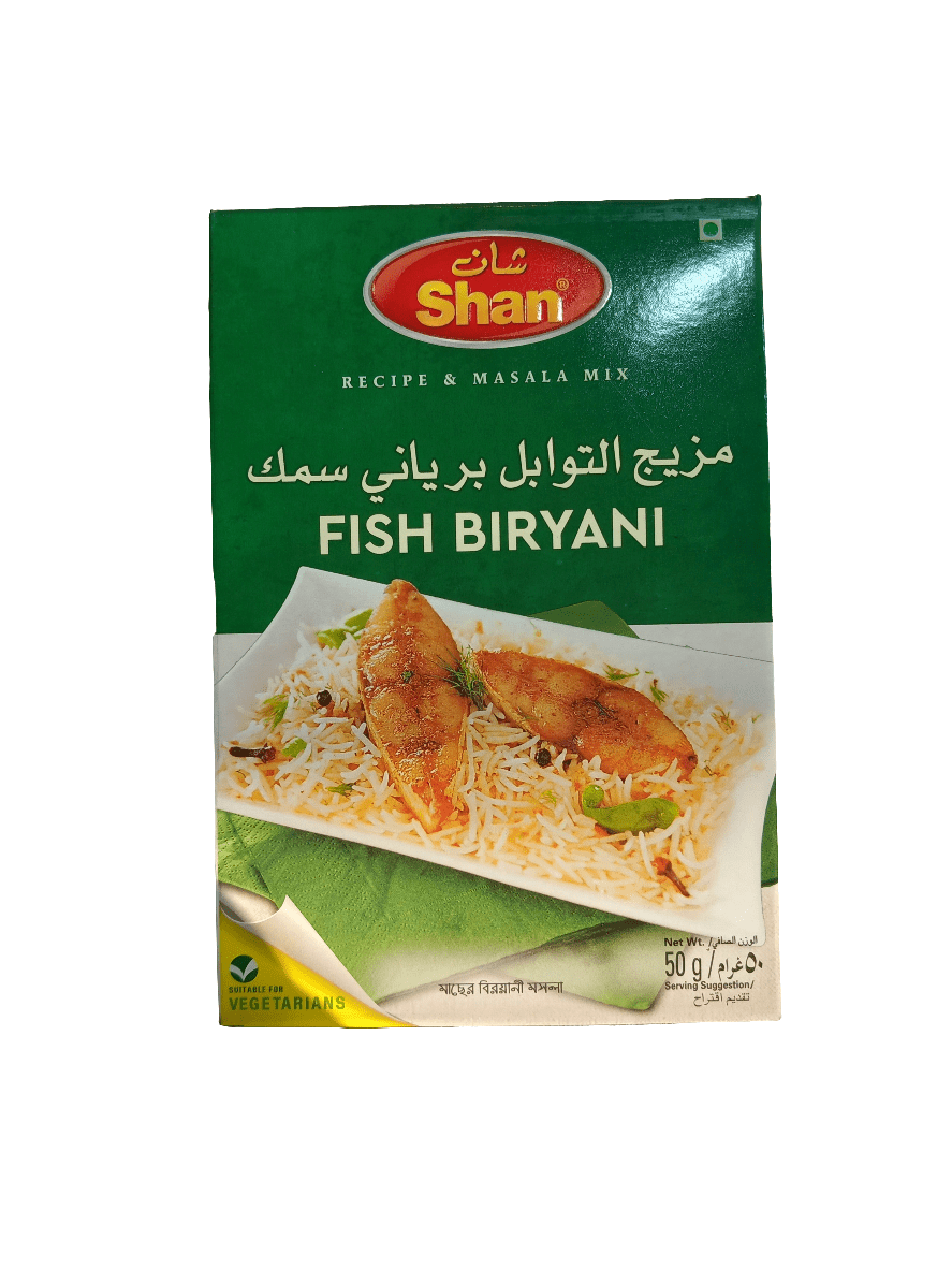 Shan Fish Biryani Masala Mix 50g | مزيج التوابل برياني السمك - 2kShopping