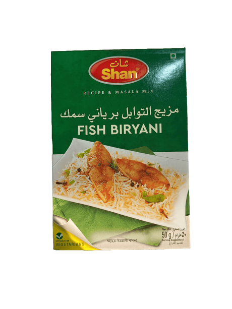 Shan Fish Biryani Masala Mix 50g | مزيج التوابل برياني السمك - 2kShopping