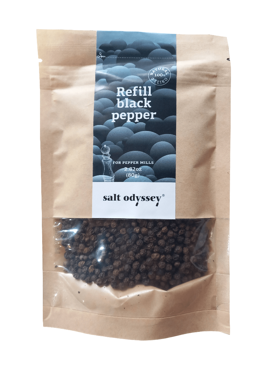 Organic Whole Black Pepper 80g | فلفل أسود كامل عضوي - 2kShopping