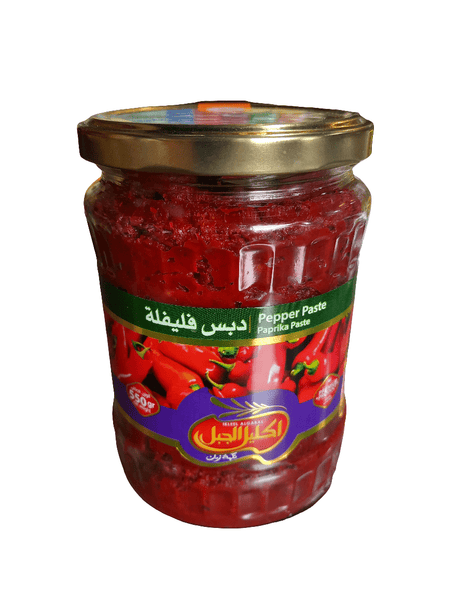 Ikleel Algabal Pepper Paste Mild 550g | اكليل الجبل معجون فليفلة معتدل - 2kShopping