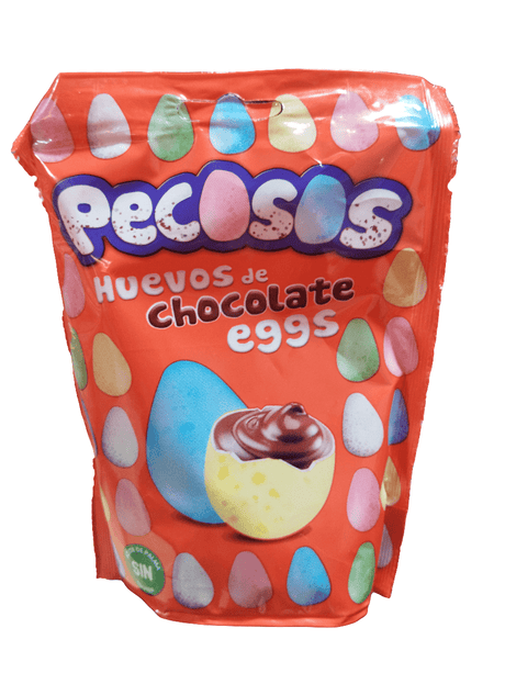 Pecosos Chocolate Eggs 110g | بيكوسوس بيض شوكولاتة الملون - 2kShopping