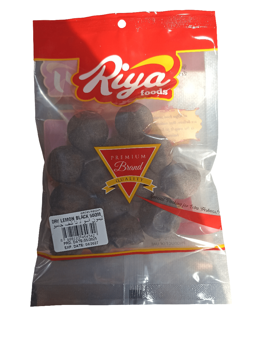 Riya Foods Dried Lemon Black 50g | ريا ليمون أسود مجفف (لومي) - 2kShopping