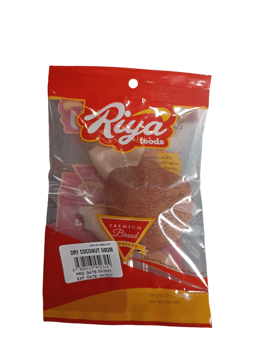 Riya Foods Dry Coconut Pieces 50g | ريا قطع جوز الهند المجففة - 2kShopping