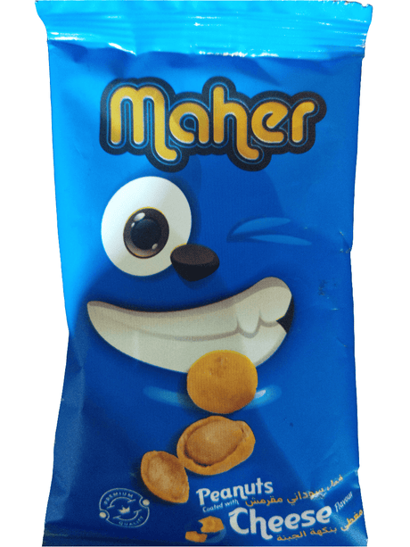 Maher Crunchy Peanuts Cheese 30g | فول سوداني مقرمش بالجبنة - 2kShopping