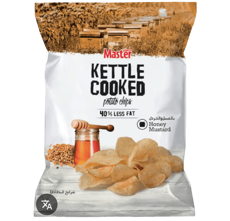 Master Kettle Chips Honey Mustard 170g | رقائق ماستر كيتل بنكهة العسل والخردل - 2kShopping