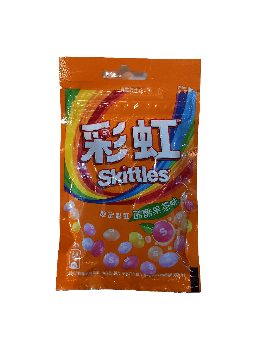 Skittles Candy Tea Flavor 40g | سكيتلز ميني حلوى بطعم الشاي - 2kShopping