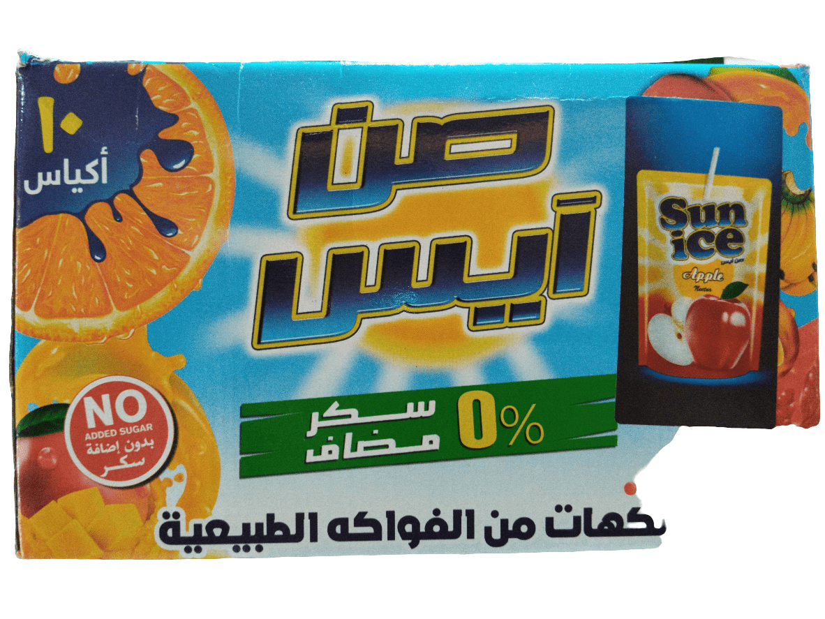Sun Ice Juice Apple Box 10Pcs*200ml - 2kShopping