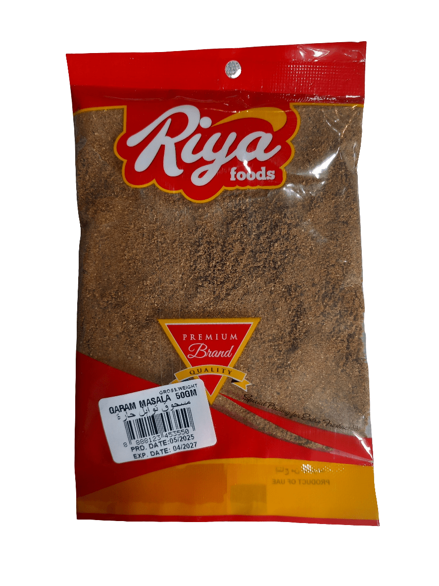 Riya Foods Garam Masala 50g | ريا مسحوق التوابل الحارة - 2kShopping