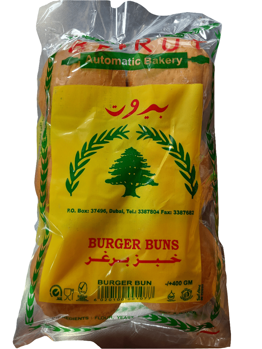 Beirut Burger Buns 6 Pieces | بيروت خبز برجر - 2kShopping