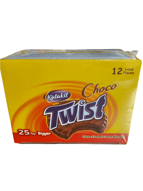 Katakit Choco Twist Box*12pcs | كتاكيت تشوكو تويست - 2kShopping
