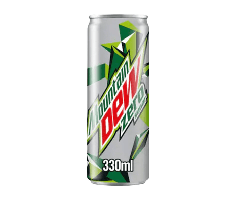 Mountain Dew Zero Sugar 330Ml Can - 2kShopping