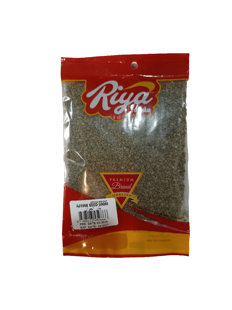 Riya Foods Ajwan Seeds 50g | ريا بذور عجوان - 2kShopping