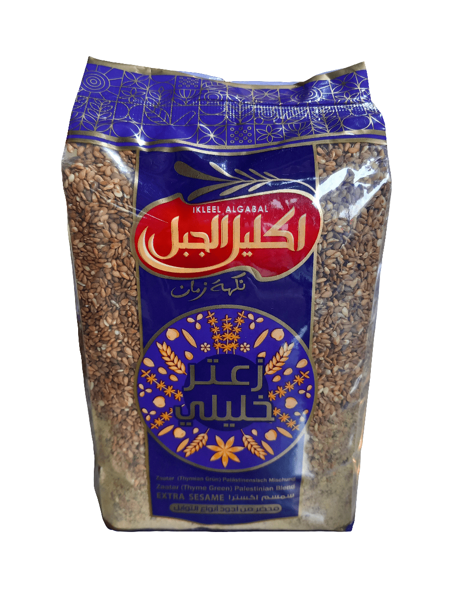 Ikleel Algabal Zaatr Palestine Sesame 400g | اكليل الجبل زعتر فلسطيني بالسمسم - 2kShopping