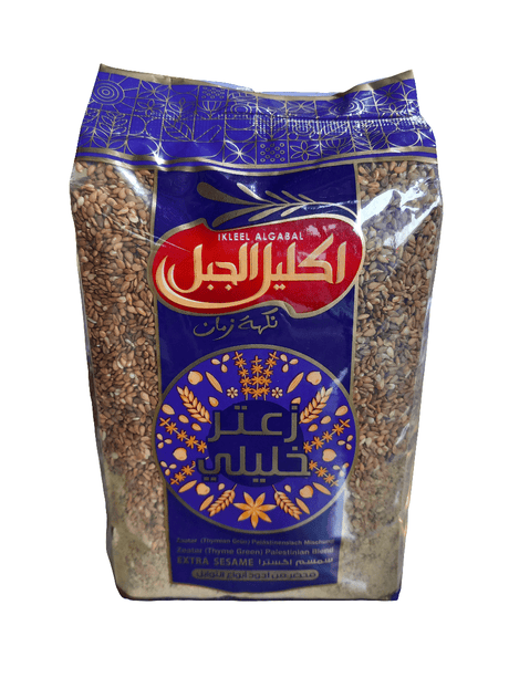Ikleel Algabal Zaatr Palestine Sesame 400g | اكليل الجبل زعتر فلسطيني بالسمسم - 2kShopping
