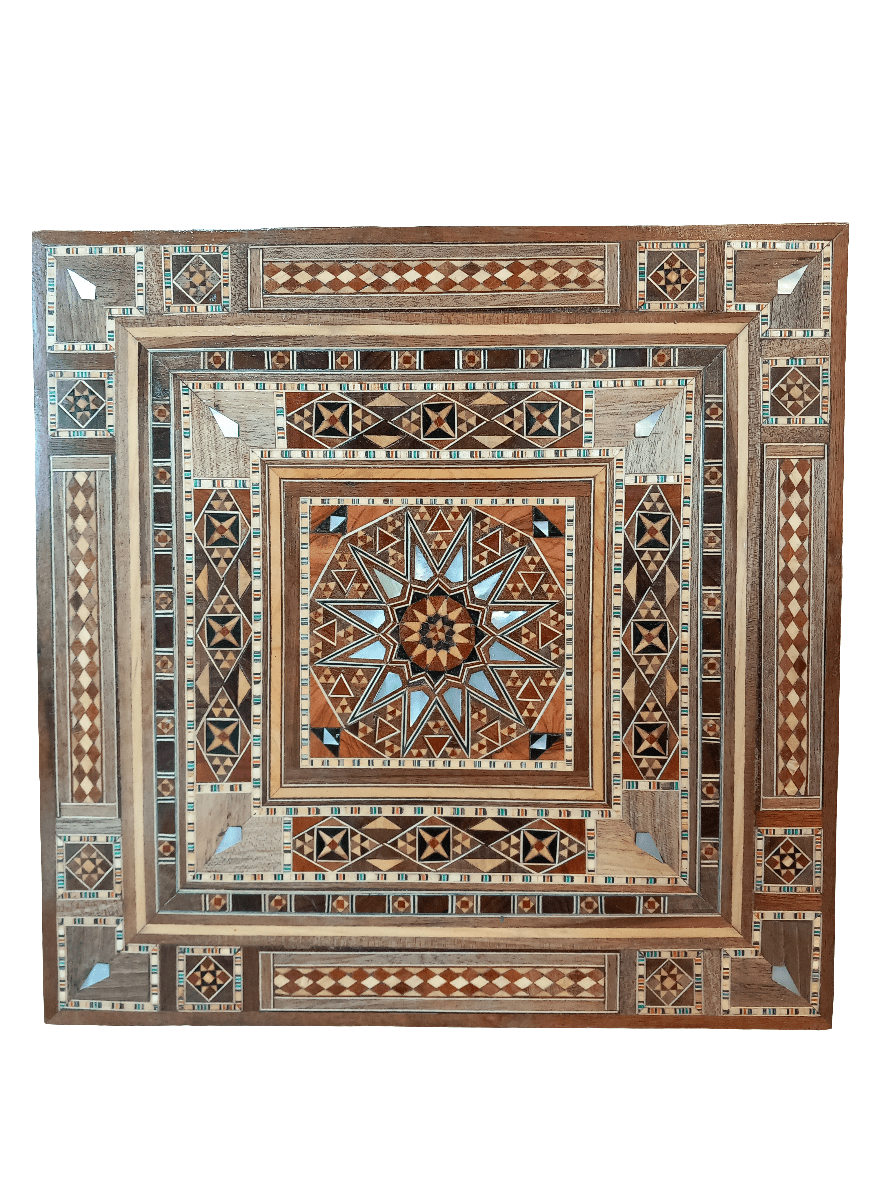Wooden Mosaic Box Squared - 2kShopping