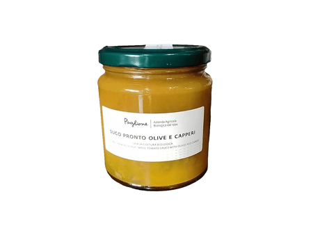 Paglione Organic Apulian Yellow Tomato Sauce with Olives and Capers 315g - 2kShopping