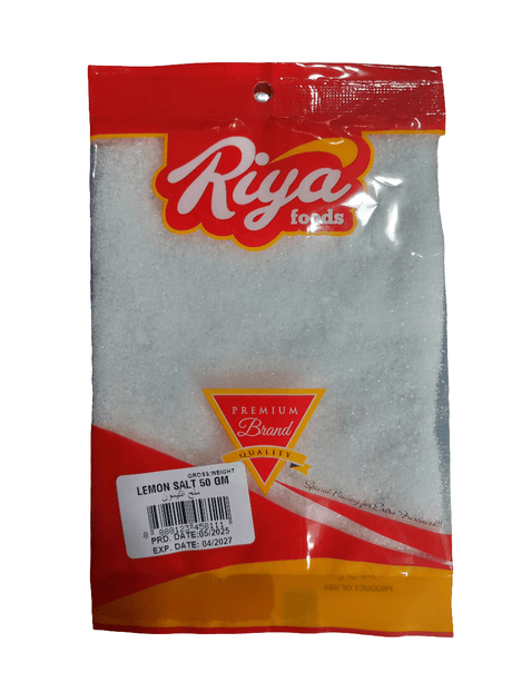 Riya Foods Citric Acid (Lemon Salt) 50g | ريا ملح الليمون - 2kShopping