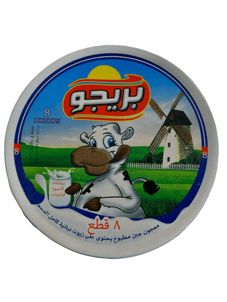 Brego Triangle Cheese portion 8 | بريجو جبنة مثلثات - 2kShopping