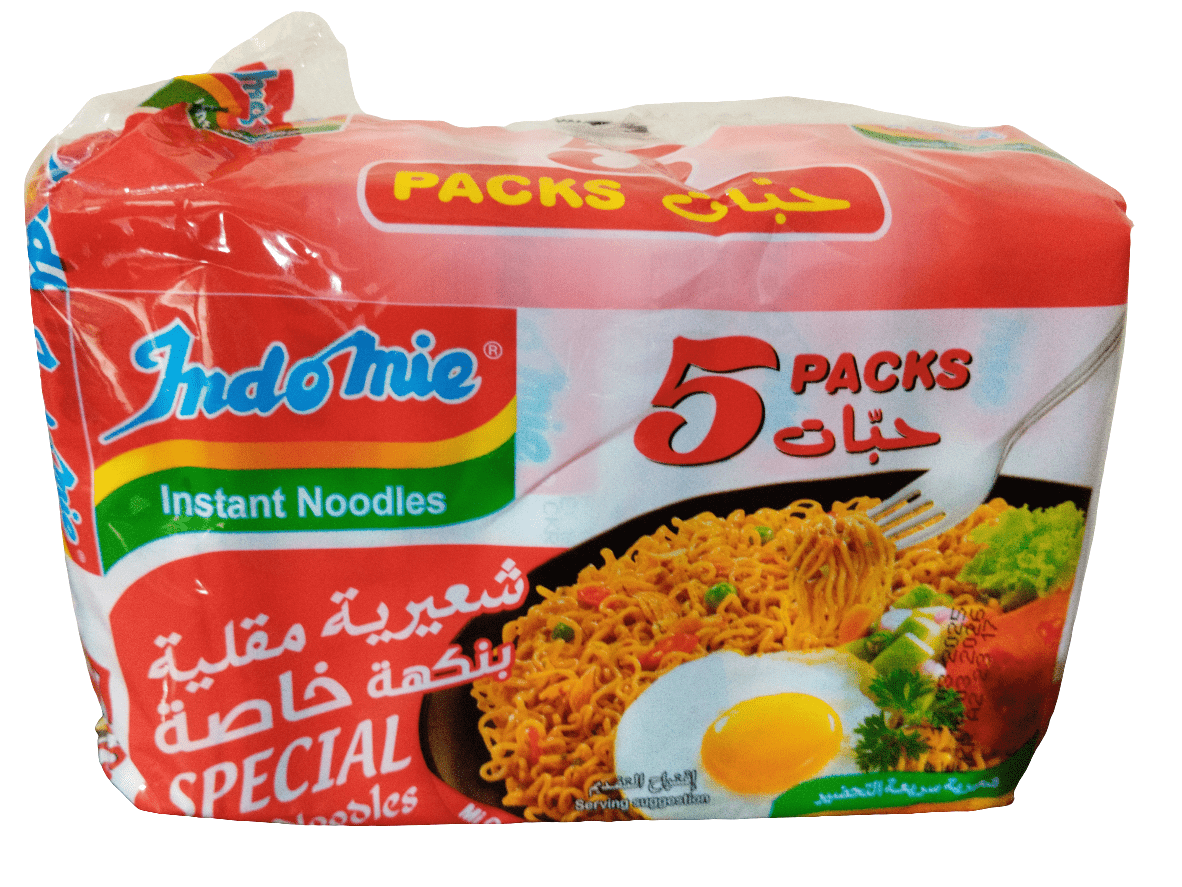 Indomie Special Fried Noodles 85g Pack of 5 | أندومي شعيرية بنكهة خاصة - 2kShopping