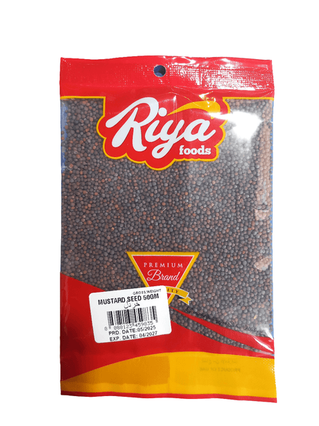 Riya Foods Mustard Seeds 50g | ريا بذور الخردل - 2kShopping