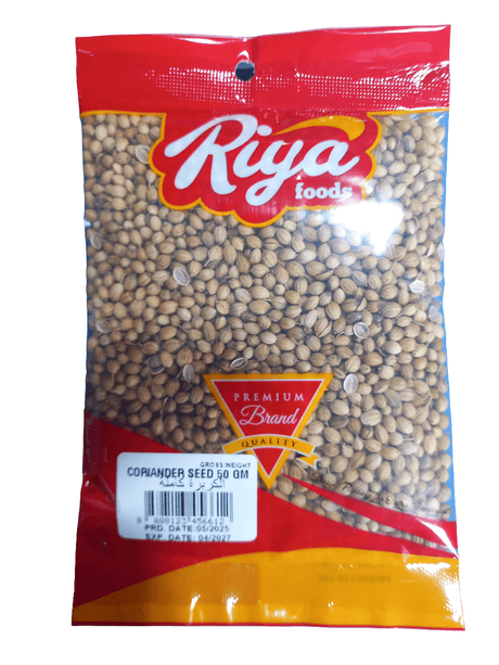 Riya Foods Coriander Seeds 50g | ريا بذور الكزبرة - 2kShopping