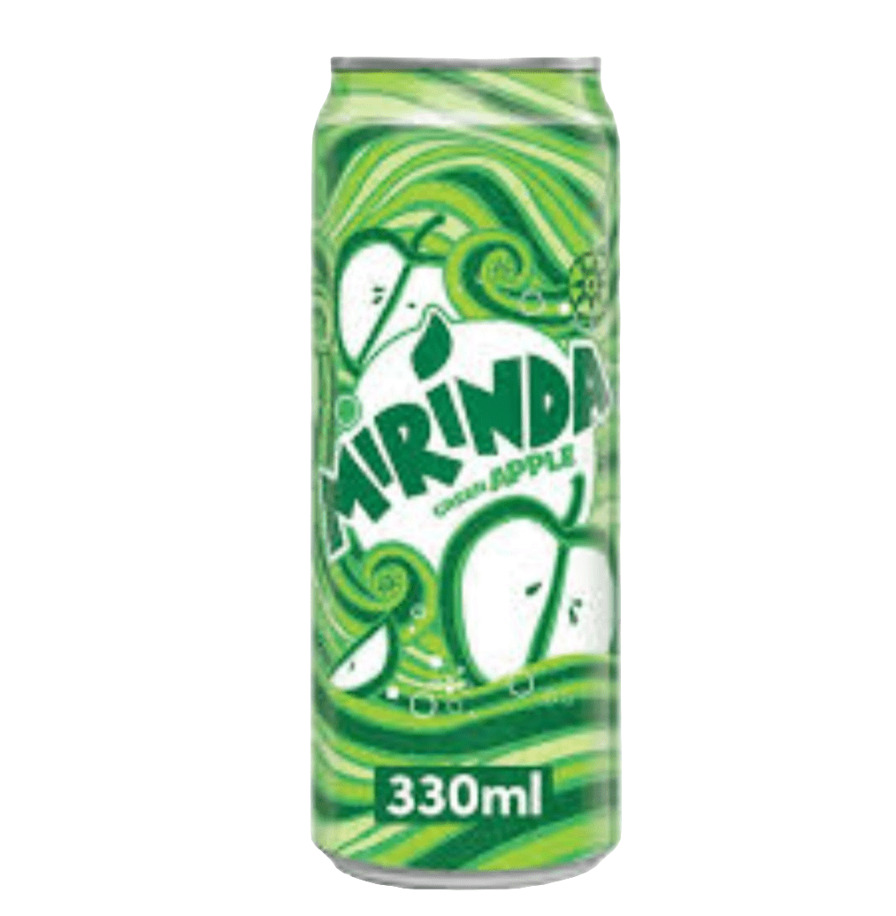 Mirinda Apple 355ml Can | ميرندا بالتفاح/1 piece - 2kShopping
