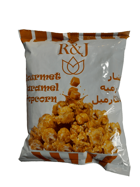 R&J Gourmet Caramel Popcorn 60g | فشار جورميه بالكراميل - 2kShopping