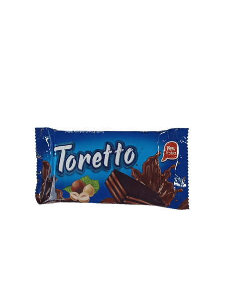 Toretto Cocoa Wafer with Hazelnut Cream 24x35g | ويفر الكاكاو مع كريمة القهوة - 2kShopping