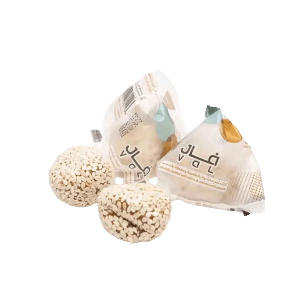 Val Dates Balls Box 4Pcs x 500g | فال كرات تمر محشوة بالطحينة - 2kShopping
