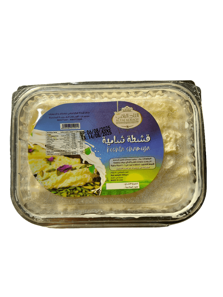 Al Taj Alraqy Fresh Cream 500g | التاج الراقي قشطة شامية فريش - 2kShopping