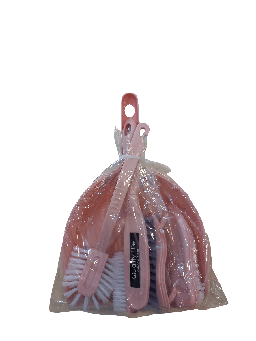 Moonlight Dustpan 4pcs Set | طقم فراشي مع جاروف - 2kShopping