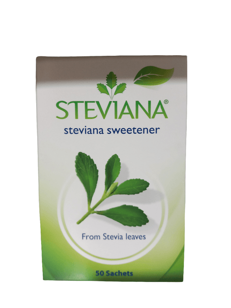 Stevania Sweetener 50 Sachets | ستيفانيا محلي بديل السكر - 2kShopping