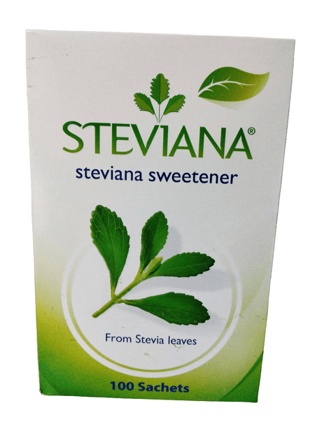 Steviana Sweetener 100 Sachets | ستيفانيا محلي بديل السكر - 2kShopping