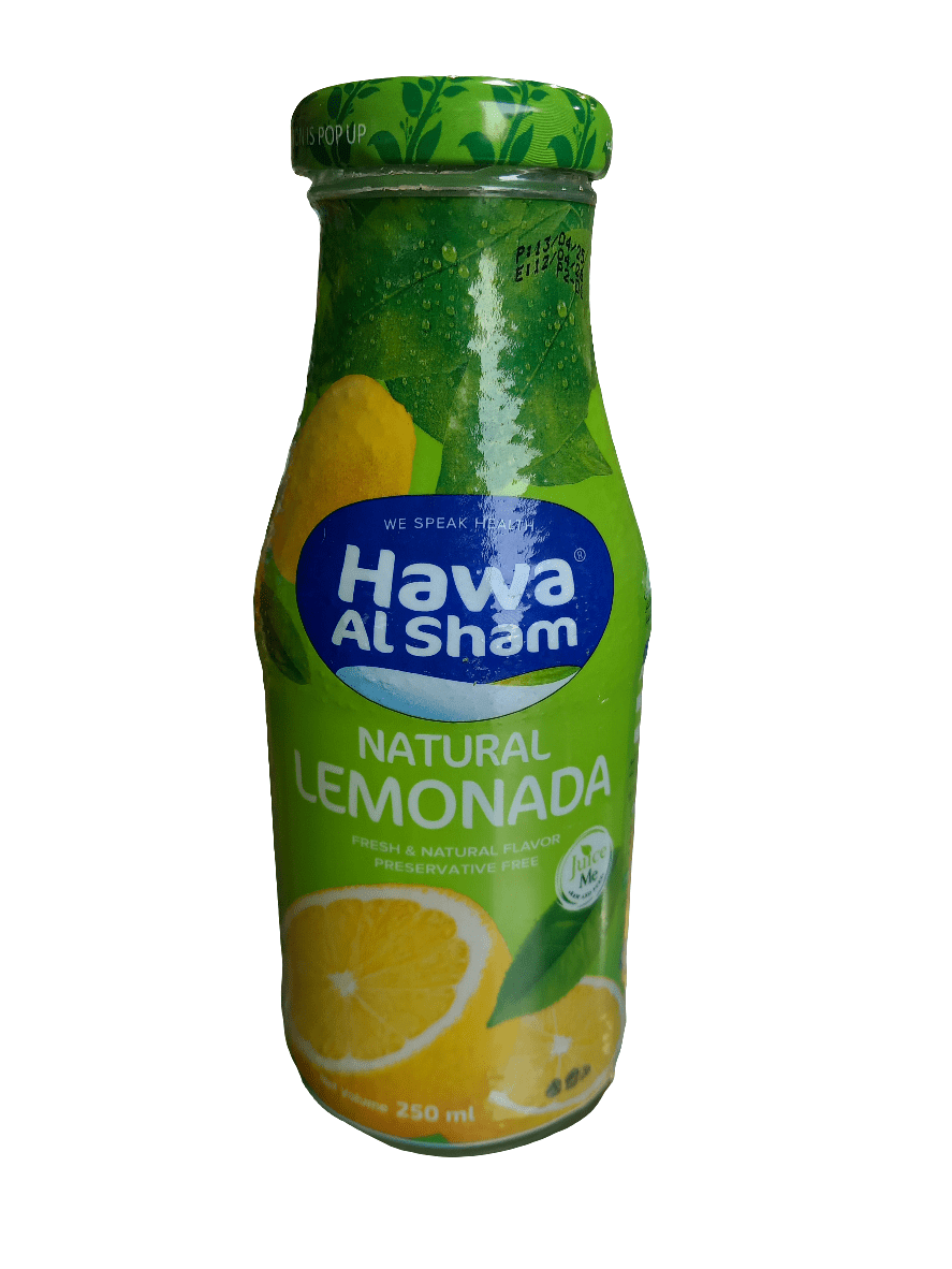 Hawa Al Sham Lemonade Juice 250ml | هوى الشام عصير ليمون - 2kShopping
