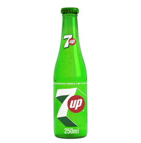7UP 250ml Glass Bottle | سفن اب زجاجي ٢٥٠ مل/1 piece - 2kShopping