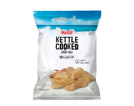 Master Kettle Chips Sea Salt 170g | رقائق ماستر كيتل بنكهة ملح البحر - 2kShopping