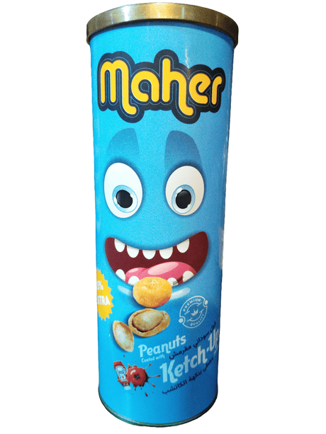 Maher Crunchy Peanuts Ketchup 250g | فول سوداني مقرمش بالكاتشب - 2kShopping