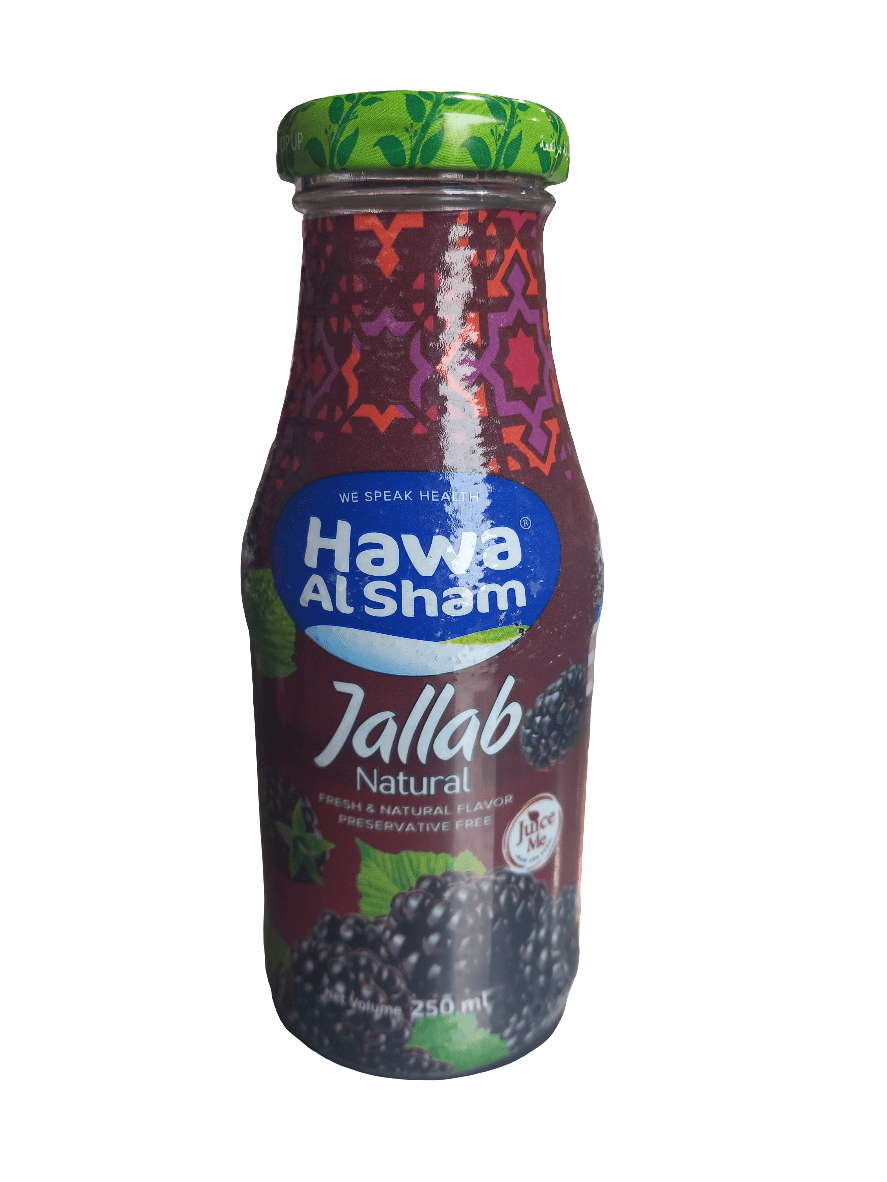 Hawa Al Sham Jallab Juice 250ml | هوى الشام عصير جلاب - 2kShopping