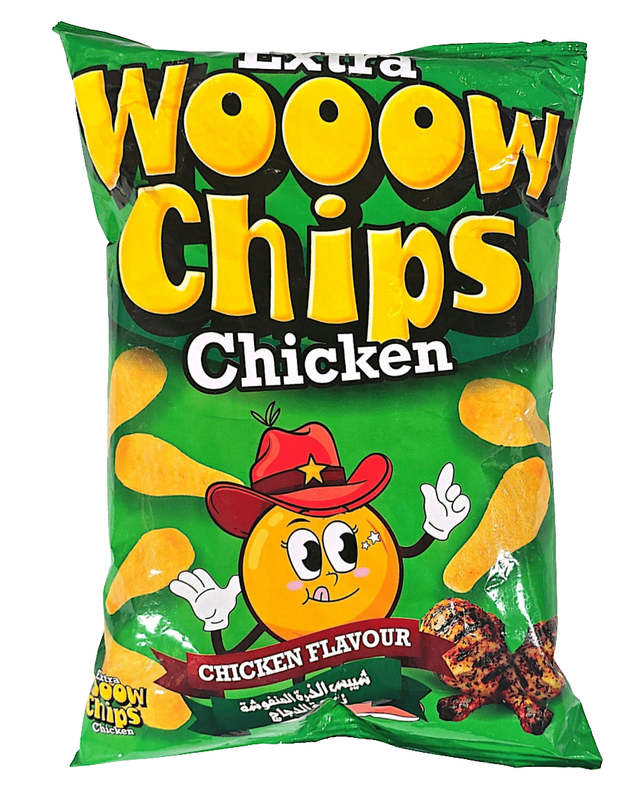 Extra Wooow Chips Chicken Flavour 40g - 2kShopping