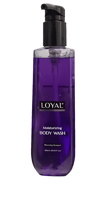 Loyal Shower Gel Blooming Bouquet 900ml | لويال جل الاستحمام البنفسجي (Exp:11 - 2027) - 2kShopping