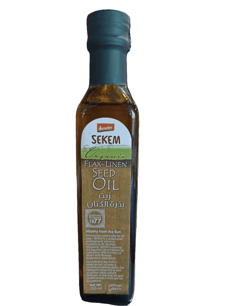 Sekem Flaxseed Oil 250ml | سيكيم زيت بذر الكتان - 2kShopping