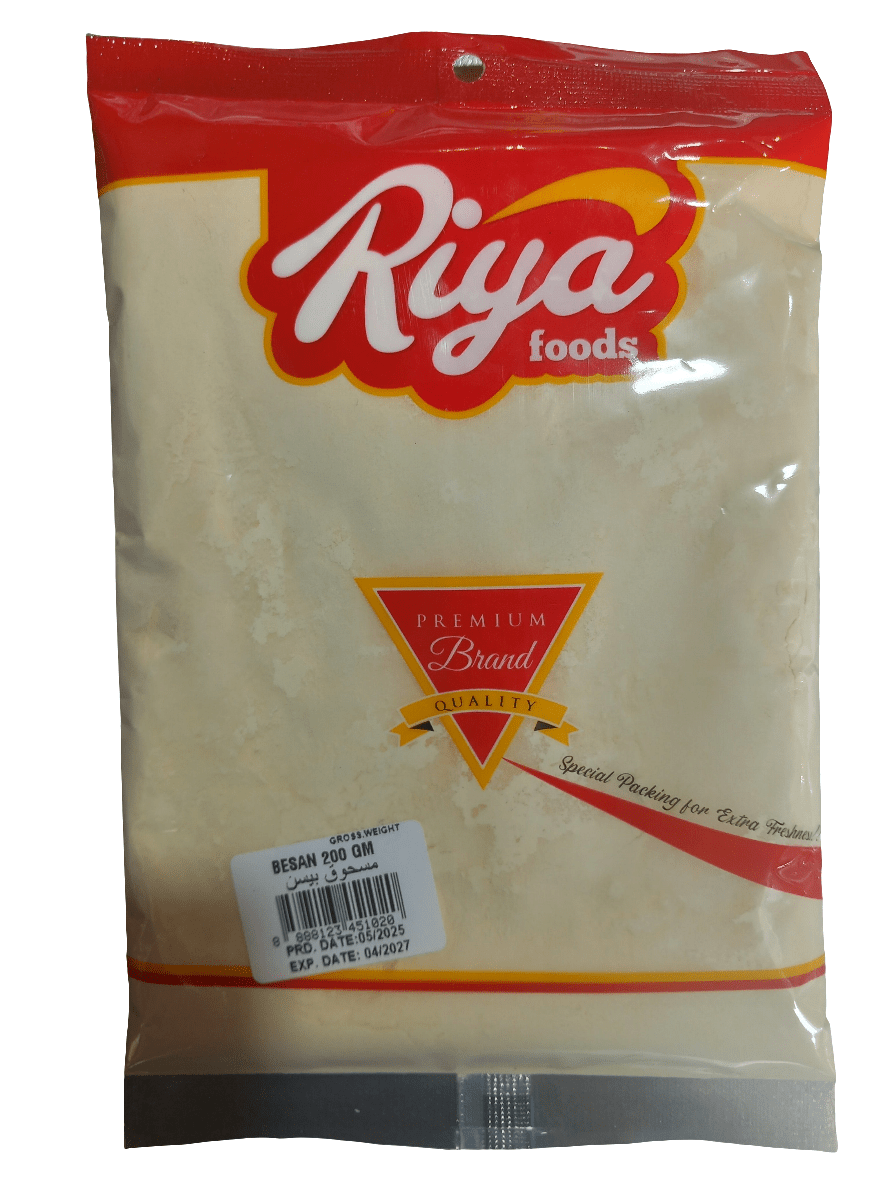 Riya Foods Besan (Chickpeas Flour) 200g | ريا دقيق الحمص المقشور - 2kShopping