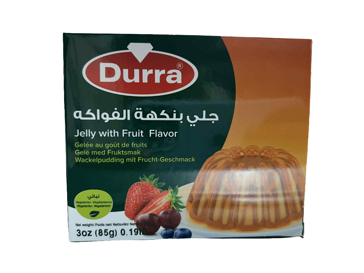 Durra Jelly Fruit Flavor 85g | الدرة جلي بنكهة الفواكه - 2kShopping