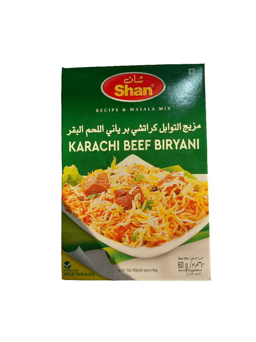 Shan Karachi Beef Biryani Masala Mix | مزيج التوابل برياني لحم بقري - 2kShopping