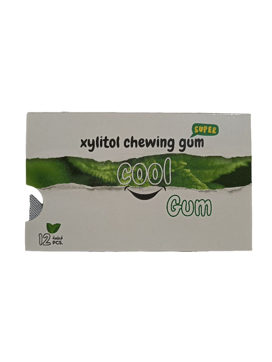 Cool Xylitol Chewing Gum Mint Flavor 18g | كول علكة زايليتول بنكهة النعناع - 2kShopping