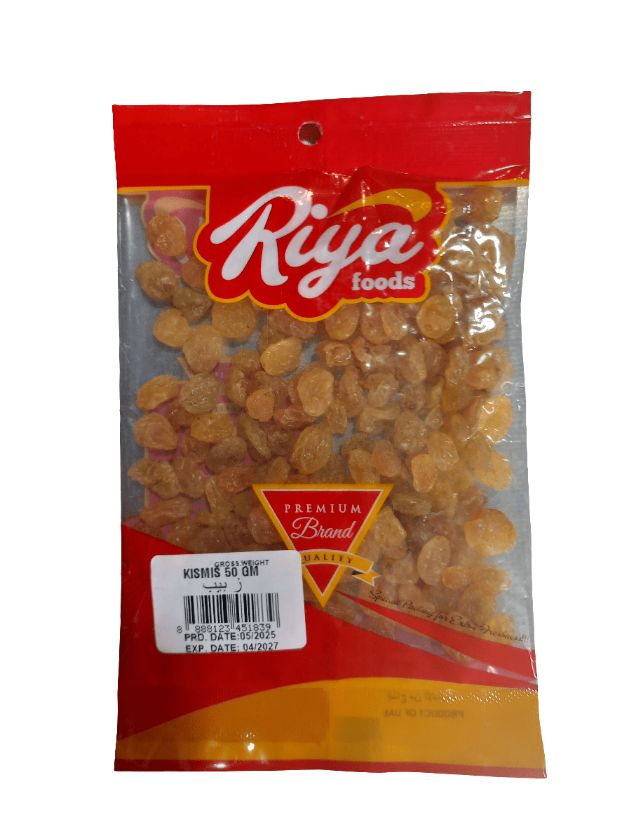 Riya Foods Kismis (Raisins) 50g | ريا زبيب مجفف - 2kShopping