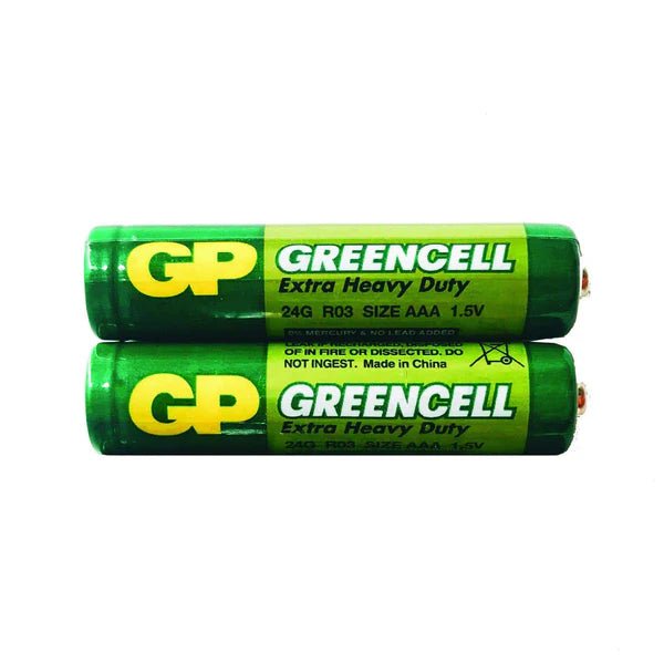 Gp Battery Greencell 2*AAA Free - 2kShopping