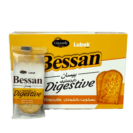 Bessan Oat Biscuits 12 x 33g (Exp:29/01/2026) | بيسان بسكويت الشوفان - 2kShopping